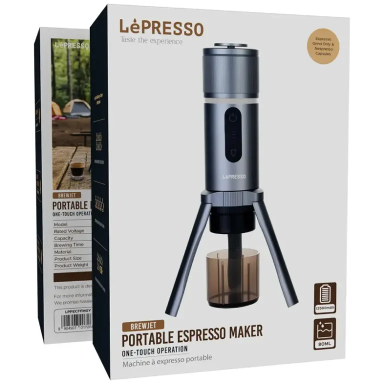 اسپرسوساز پرتابل لپرسو مدل BrewJet ظرفیت 80 میلیلیتر
