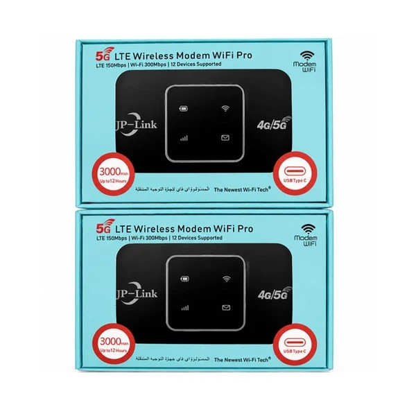 مودم قابل حمل 5G LTE Wireless Modem WiFi Pro با رجیستری