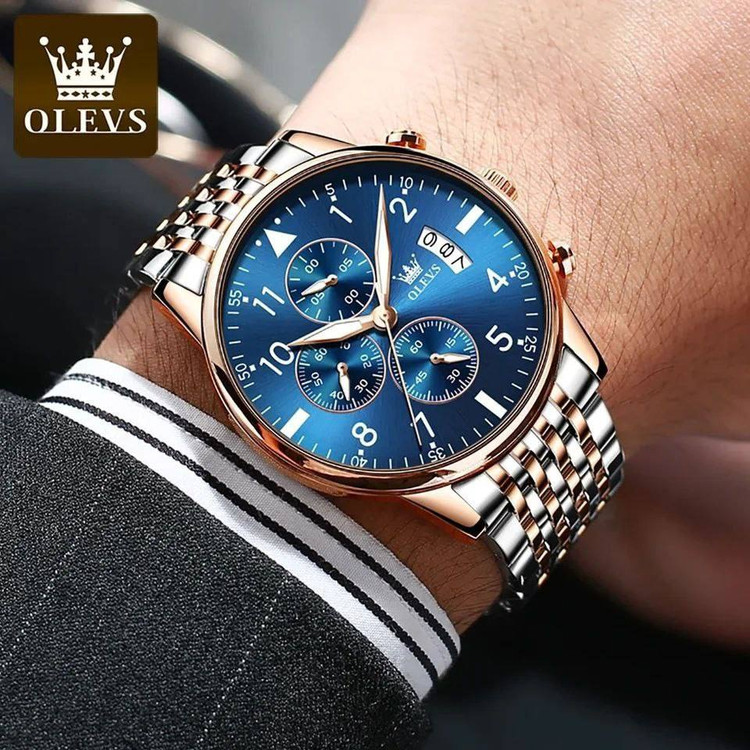 ساعت مردانه اورجینال برند OLEVS مدل 2869