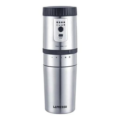 قهوه ساز و آسیاب قهوه مسافرتی لپرسو مدل Lepresso LPGCMSM