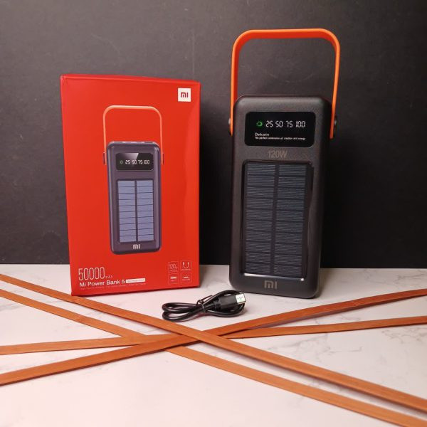 پاوربانک خورشیدی شیائومی 50000 MI Power bank
